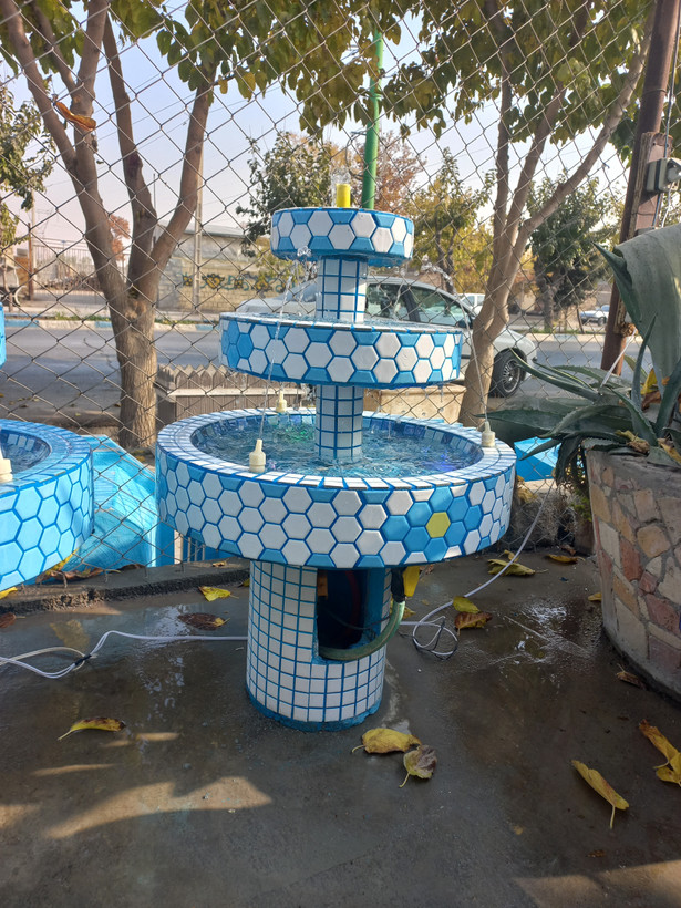 آبنما سه طبقه 60 سانتی